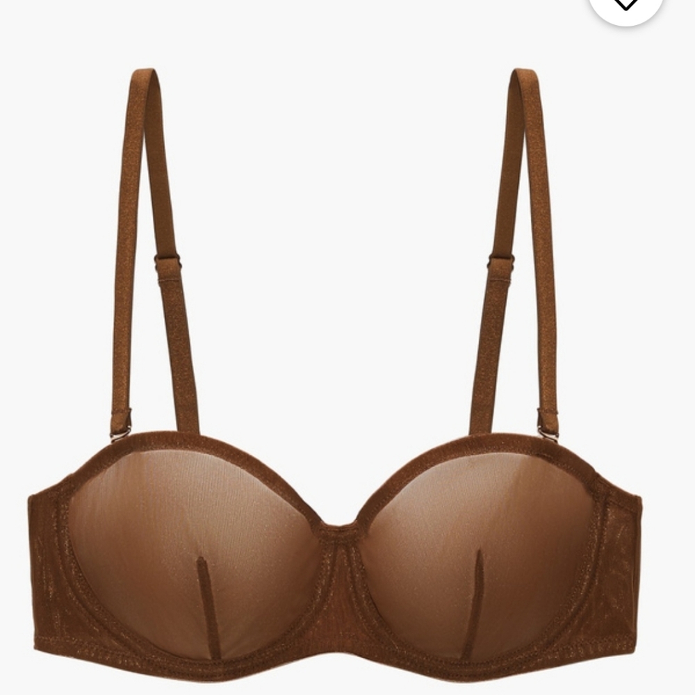 Savage X Fenty Mesh Strapless Bra